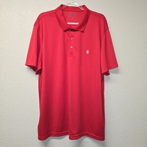 IZOD Golf Men's Red Polo Shirt XXL